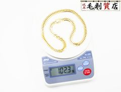 K18 キヘイ 喜平 ネックレス 6面ダブル102.3ｇ 6メンダブル 18金 イエローゴールド 750 YG 【中古】 ジュエリー