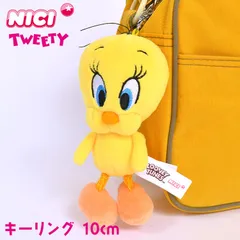 Tweetyトゥイーティー 　マスコット　キーホルダー Amazon.co.jp: [NICI] キーチェーン トゥイーティー W6×D5.5