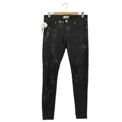 Lakenzie black denim ラケンジィ ブラックデニム スキニー JOHNFRUS BrokenEdge ブラックスキニーデニム｜REPLAY リプレイ