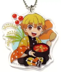 【中古】雑貨 [単品] 我妻善逸 ご当地イラスト宮城 アクリルチャーム 「鬼滅の刃 全集中展 -無限列車編・遊郭編-」 宮城会場限定ver.