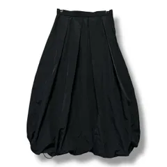 未使用 タグ付き spick and span N/C バルーンスカート  ナイロン ロングスカート 裾絞り調整可能 定価17600円 レディース サイズ38 ブラック 秋 ゴーゴー古着マルイファミリー溝口店　久K374