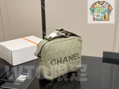 【今日WTO】Chanel Denim Bowling Bag シャネル デニム ボウリング バッグ-WTO輸入-ILN23