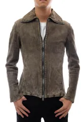 ISAMUKATAYAMA BACKLASH シングルライダース ISAMU KATAYAMA BACKLASH - French Shoulder Garment Dyed