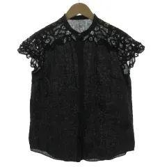 【タグ付き未使用】レースブラウス36 トゥモローランドコレクション タグ付き未使用】レースブラウス36 トゥモローランド