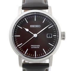 セイコー / SEIKO　プレサージュ プレステージライン　SARX067/6R35-00F0　自動巻き　琺瑯ダイアル　ブラウン 【中古】 商品番号 A-158103