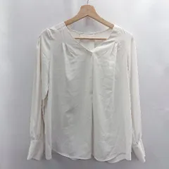 ◇ Φ Θ green label relaxing 長袖 ブラウス プルオーバー サイズ 表記なし ホワイト系 レディース E  【1502030044829】