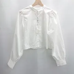 ◇ ⊂◎●未使用● BONLECILL ボンルシール 長袖 ブラウス サイズF オフホワイト レディース E  【1502030037296】