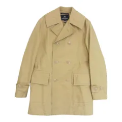 Nigel Cabourn ナイジェルケーボン キャンバス Pコート ブラウン系 44【中古】のサムネイル