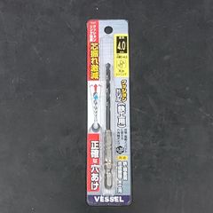 未使用品 ベッセル VESSEL 六角軸 クッションドリル 鉄工用 4.0mm AMD-4.0