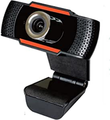 オレンジ USB WEBカメラ webcam 在宅勤務・ビジネスチャット・TV会議にノートパソコン ・ デスクトップ適用 WEBカメラ マイク内蔵 フレームレート30fps 解像度720p対応 マイク機能付き (オレンジ) ::43770