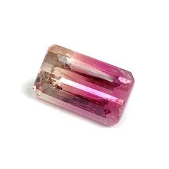 バイカラートルマリン 3.143ct ルース 裸石 一粒 一個 ソーティングメモ 材料 素材 天然石 パーツ【中古】【ネコポス配送】