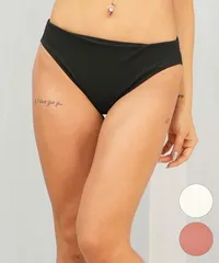 【ムラスポ公式】新品 Beach Queen ビーチクイーン 水着 レディース ビキニショーツ リブ 403811のサムネイル