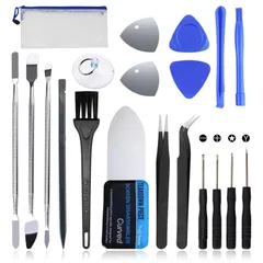 【人気商品】YFFSFDC 携帯電話曲面スクリーンを分解修復ツール 20点セット 0.1mm超薄 修理キット 修理工具 携帯電話の分解スチール スマホ分解工具 IPhone/iPad/iPod/ノートパソコン/ラップトップ/HTC/BlackBerry/Sam