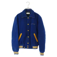 SAINT LAURENT PARIS (サンローランパリ) 17AW Je t'aime刺繍コーデュロイテディジャケット ブルー 485686 Y006Rのサムネイル