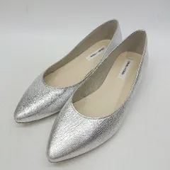 ◇ Θ Odette e Odile オデット エ オディール UNITED ARROWS 光沢加工 パンプス サイズ23cm シルバー系 レディース E  【1507250004905】