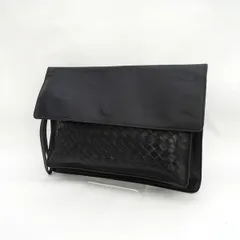 BOTTEGA VENETA ボッテガヴェネタ セカンドバッグ ブラック BOTTEGA VENETA ボッテガ・ヴェネタ マキシイントレチャート
