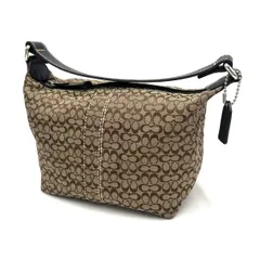 【K928】COACH(コーチ)/ミニシグネチャー/ワンショルダー アクセサリーポーチ