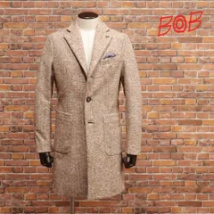 BOB ×ZOY ボブウールチェスターコート ロング48イタリア製 2025年最新】BOB チェスターコートの人気アイテム - メルカリ