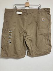 2016年代【新品　希少ビックサイズ48】　carhartt カーハート ショートパンツ ハーフパンツ ショートパンツ ボトムス  アウトドア　ビックサイズ　　48×11 大きいサイズ
