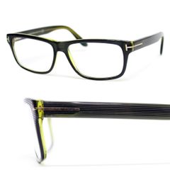 中古美品 2 TOM FORD トムフォード ダークグリーン メガネ/眼鏡 フレーム TF5320 098