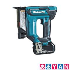 [YAN] (新品 未使用）マキタ 充電式ピンタッカ PT353DRG 18V フルセット(6.0Ahバッテリー×1、充電器、ケース付) 0088381836692