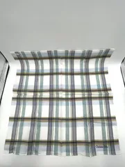 【美品】Christian Dior　クリスチャン ディオール ハンカチ　スカーフ　バンダナ　ロゴ刺繍　コットン　49×49