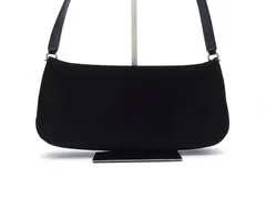 〇3219フェラガモ　スエード　ガンチーニ　ショルダー　ポーチ　バッグ