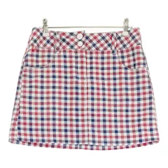 サイズ：S FILA GOLF フィラゴルフ  インナー付スカート チェック レッド系 [240101295629]# ゴルフウェア レディース ストスト