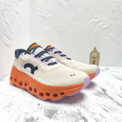On Cloudmonster ジョギング スポーツ トレーニング ランニングシューズ メンズ レディー スニーカー タウンユース 新品 未使用　　オレンジ　ホワイト　2色