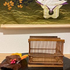 【新品未使用】【アンティーク品】虫籠　虫かご　虫カゴ　Antique  アンティーク　秋　風情