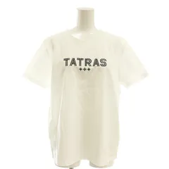タトラス TATRAS GIUDITTA ロゴプリント ショートスリーブTシャツ カットソー 半袖 03 ホワイト /HK ■OSのサムネイル