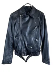 【中古】BEAUTY&YOUTH UNITED ARROWS ビューティーアンドユースユナイテッドアローズ 1625-699-0553　ダブルライダースジャケット　 ブラック S 44844957