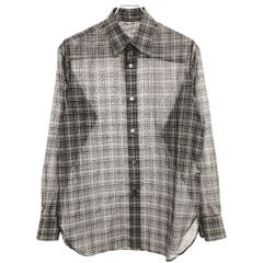 AURALEE オーラリー 21SS WOOL RECYCLE POLYESTER SHEER CHECK