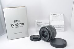 ★箱付き美品★ キャノン CANON EF-M 15-45mm F3.5-6.3 IS STM L2564 #38