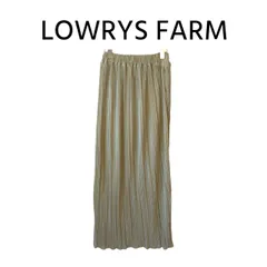 LOWRYS FARM プリーツメロータイトスカート　F