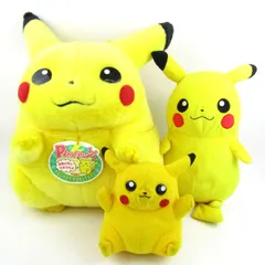ポケットモンスター 初期 ピカチュウ 1/1 等身大ぬいぐるみ ポケモンカード等 36点セット ポケモン ポケカ まとめ売り 大量 【中古】