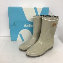2足セット【新品】Achilles 耐油 長靴 アイボリーホワイト 23cm - メルカリ