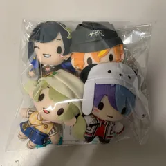 【むつ86-1156】プロセカ ふわぷち マスコット  サンリオ 4種コンプセット Vivid BAD SQUAD ビビバス