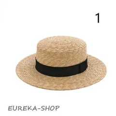 アノンハット　リボンのキャノチエ　美品 Amazon | カンカン帽 ラフィア ブレード 大きなリボン お洒落