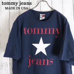 90ｓ　USA製　TOMMY JEANS　トミーヒルフィガー　Y2K　Tシャツ
