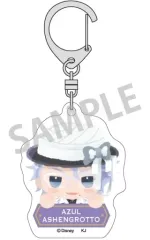 【中古】キーホルダー アズール・アーシェングロット 「ディズニー ツイステッドワンダーランド トレーディングアクリルキーホルダー vol.1 ちまっこ」