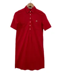 LACOSTE ラコステ レーヨンポロシャツドレス size 34  EF023E 中古4