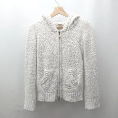 ◇ ⊇ gelato pique ジェラートピケ ボア ルームウェア 長袖 パーカー サイズF アイボリー レディース E  【1507030015749】