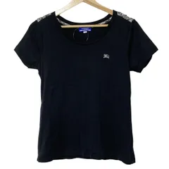 美品 バーバリー ブルーレーベル Tシャツ カットソー 半袖シャツ ホース刺繍 BURBERRY BLUE LABEL バーバリーブルーレーベル ホースロゴ刺繍 ノバ