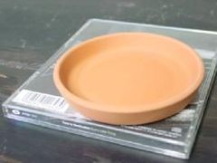 素焼きの受け皿３号 テラコッタ おしゃれ 植木鉢
