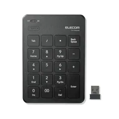 無線薄型テンキーパッド ELECOM エレコム TK-TDP019BK 【佐川急便にて5営業日以内発送】