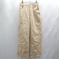 ◇ ⊂ SM2 サマンサ モスモス ウエストゴム 綿 ワイドパンツ サイズM ベージュ系 レディース E  【1502180046049】