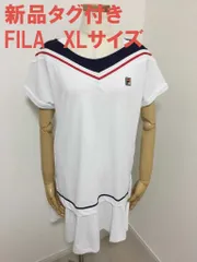 新品タグ付き  フィラ   テニスウェアワンピース  XL ホワイト