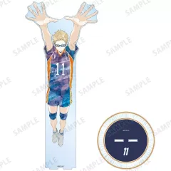 【中古】アクリルスタンド・アクリルパネル 月島蛍 Ani-Art 第3弾 特大アクリルスタンド 「ハイキュー!!」