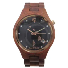 デューク・カハナモク　ハワイ　時計　アンティーク　稼働品　コアウッド　サーフィン デューク・カハナモク ハワイ 時計 アンティーク 稼働品